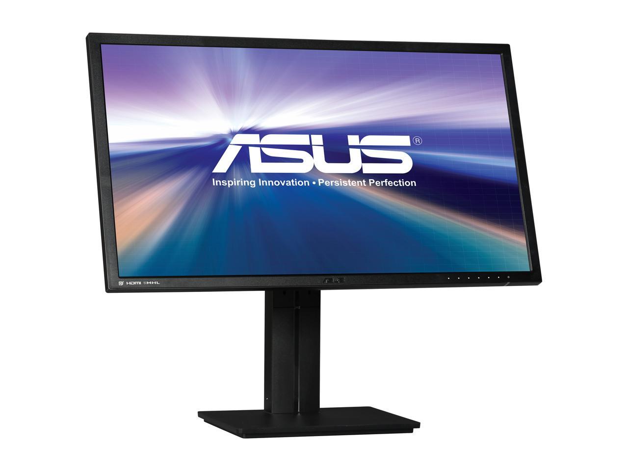 ASUS PB287Q 28" UHD 3840 x 2160 (4K) 1ms (GTG) 60 Hz HDMI/MHL, DisplayPort Built-in Speakers 10-bit Color Monitor