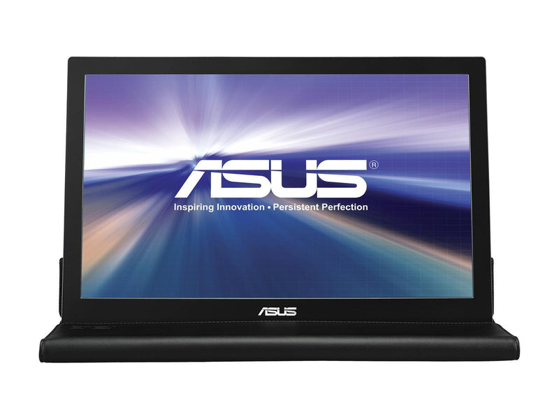 ASUS MB169B+ 16" (Actual size 15.6") 16:9 Widescreen LED Backlight Full HD Portable USB 3.0 Asus-Exclusive Extreme Low Motion Blur SYNC with Eye Care Technology USB-powered IPS Portable Monitor
