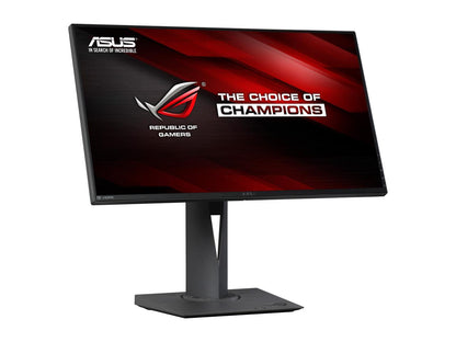 ASUS ROG Swift PG279Q Black 27" 165Hz 2560 x 1440 2K 4ms NVDIA G-SYNC, 350cd/m2, 1000:1, DP, HDMI, IPS Built-in Speakers, Tilt, Swivel, Pivot, Height Adjustable, VESA Mount