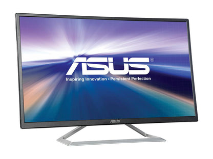 ASUS VA325H Black 31.5" 5ms (GTG) Widescreen IPS Monitor, ASCR 100,000,000:1 (1,200:1) 250 cd/m2, Dual Built-in Speakers, HDMI, VGA