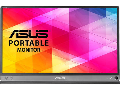 ASUS ZenScreen MB16AC 15.6" Full HD 1920 x 1080 5 ms USB Type-C LED Backlight IPS Portable Monitor