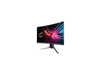 ASUS ROG Strix XG32VQ 32" (Actual size 31.5") WQHD 2560 x 1440 2K Adaptive/FreeSync 144Hz 4ms Curved Gaming Monitors with Aura RGB Lighting Asus Eye Care with Ultra Low-Blue Light & Flicker-Free