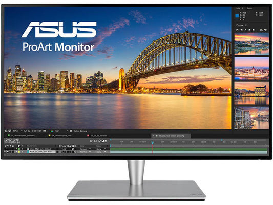 ASUS ProArt PA27AC Grey 27" 5ms (GTG) WQHD 2560x1440 HDR-10 100% sRGB TB3 DP 1.2 HDMI 2.0a ProArt Monitor with Eye Care