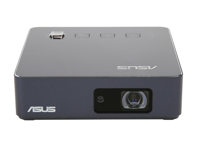 ASUS ZenBeam S2 Portable LED Projector, 500 Lumens, 720P, USB-C, Built-in 6000mAh Battery, Up to 3.5-hour Projection, Power Bank, Short Throw, Horizontal & Vertical Keystone Adjustment, Auto Focus, HDMI
