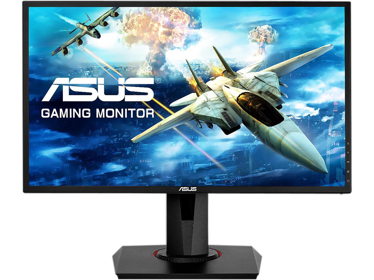 ASUS VG248QG 24" Full HD 1920 x 1080 0.5ms 165Hz(overclockable) Gaming Monitor, G-SYNC Compatible, Adaptive-Sync, ASUS Eye Care with Ultra Low-blue Light & Flicker-Free Technology