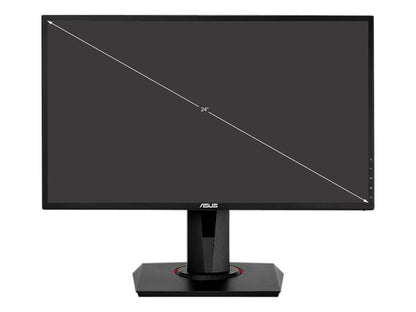 ASUS VG248QG 24" Full HD 1920 x 1080 0.5ms 165Hz(overclockable) Gaming Monitor, G-SYNC Compatible, Adaptive-Sync, ASUS Eye Care with Ultra Low-blue Light & Flicker-Free Technology