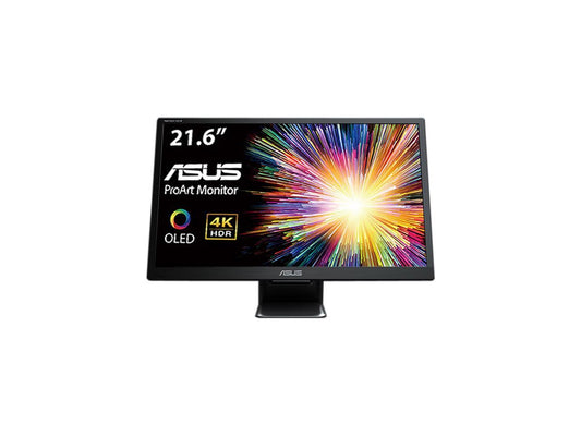 ASUS ProArt PQ22UC 21.6" 3840x2160 True 4K Resolution 0.1ms 2xUSB Type-C Micro HDMI HDR-10 Support SPLENDID Video Preset Non-Glare Widescreen Backlit LCD OLED Monitor