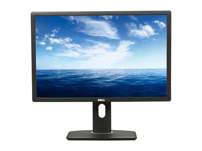 Dell UltraSharp U2412M 24" Full HD 1920 x 1200 60Hz 8ms DisplayPort VGA DVI-D 4xUSB 2.0 Pivot Swivel Height Adjustable LED Backlit IPS Widescreen LCD Monitor