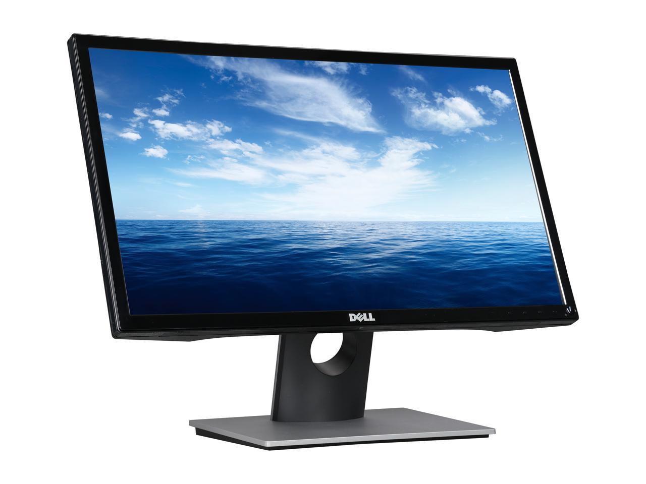 Dell SE2216H Black 22" FHD 1080p Widescreen LED Backlight Monitor, 3000:1, 250cd/m2, HDMI& D-Sub, Tilt