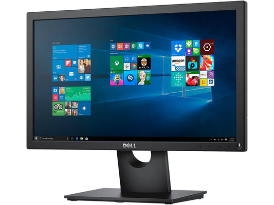 Dell E1916HV 19" (Actual size 18.5") HD 1366 x 768 VGA Anti-Glare Backlit LED LCD Monitor