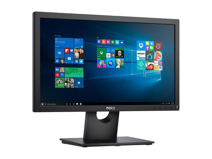 Dell E1916HV 19" (Actual size 18.5") HD 1366 x 768 VGA Anti-Glare Backlit LED LCD Monitor