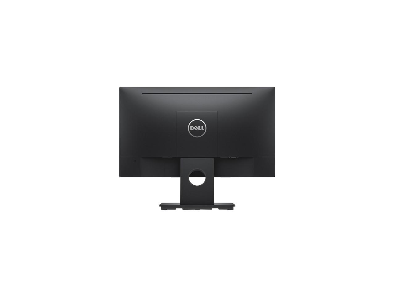 Dell E2016HV Black 20" LCD TN Monitor, 1600 x 900, 600:1, 200cd/m2, D-Sub, VESA Mountable