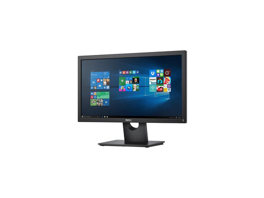 Dell E2016HV Black 20" LCD TN Monitor, 1600 x 900, 600:1, 200cd/m2, D-Sub, VESA Mountable