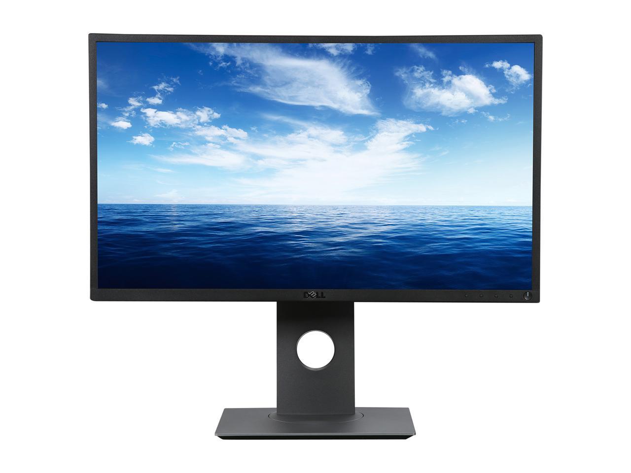 Dell Professional Series P2417H 24" Black IPS LED Monitor 1920 x 1080 Widescreen 16:9 6ms Response Time 250 cd/m2 1000:1 HDMI VGA DisplayPort