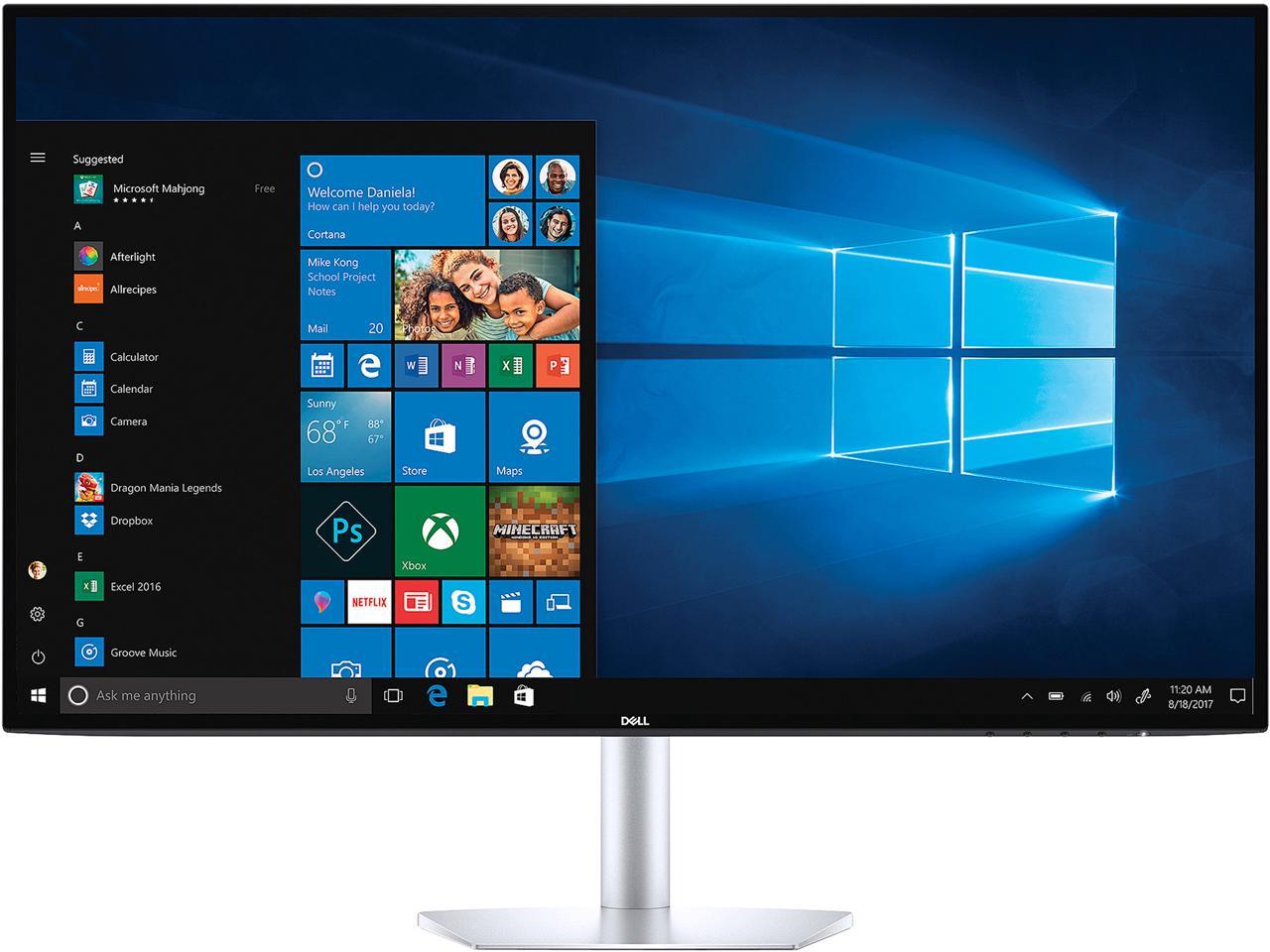 Dell UltraThin S2719DM 27" 16:9 IPS monitor, 2K, 5ms (fast), 400cd/m2, 1,000:1, HDMI, Tilt