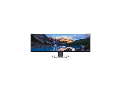 Dell UltraSharp 49" U4919DW 3800R Curved monitor, 32:9, 2K, 350cd/m2, 1000:1, 5ms, IPS, white LED Edgelight backlight, 2xHDMI, DP, USB 3.0, USB Type-C, Tilt, Swivel, Height-adjustable, VESA mount