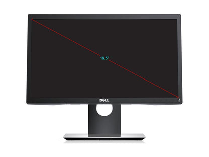 Dell DELL-P2018HE 19.5" 1600 x 900 60 Hz D-Sub, HDMI, DisplayPort Monitor