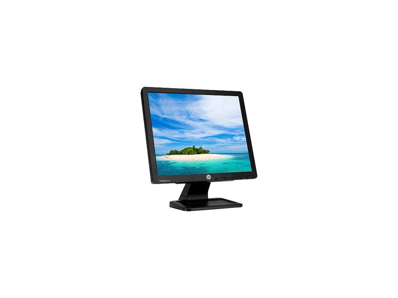 HP ProDisplay P17A 17" 1280x1024 SXGA Resolution VGA Anti-Glare 5:4 Backlit LED Monitor