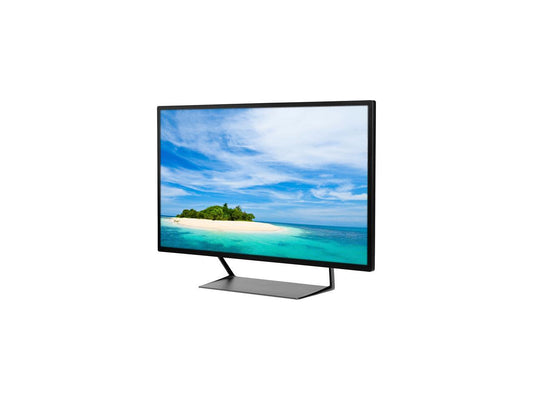 HP Pavilion Black 32" 7ms (GTG) 60 Hz Ultrawide LCD / LED Monitors, 2560 x 1440 (2K) w/ Anti-Glare Technicolor Color Certification / Easy Connectivity Setting / 178/178 Viewing Angle / USB 2.0 Hub