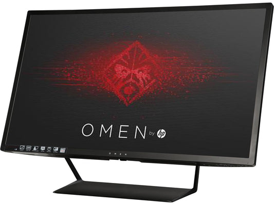 HP Omen 32" 75Hz AMD FreeSync 2560 x 1440 Monitor, 3000:1, 300 cd/m², HDMI, DisplayPort, Tilt, VESA Mountable