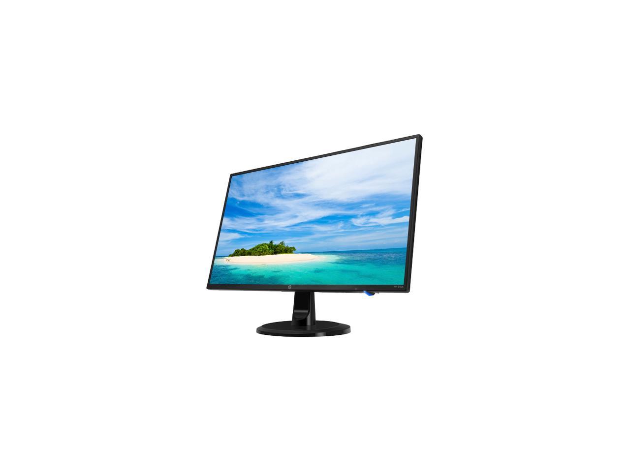 HP 24YH 24" (Actual Size 23.8") Full HD 1920 x 1080 5ms (GTG) VGA DVI-D HDMI HDCP Compatible Anti-Glare Backlit LED IPS Monitor