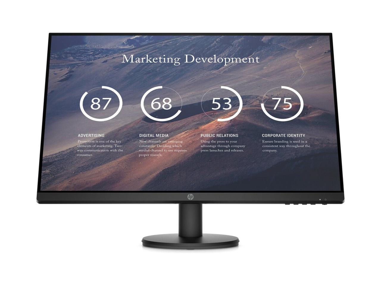 HP 27" P27V G4 Full HD 1920 x 1080 60Hz IPS D-Sub, HDMI Monitor