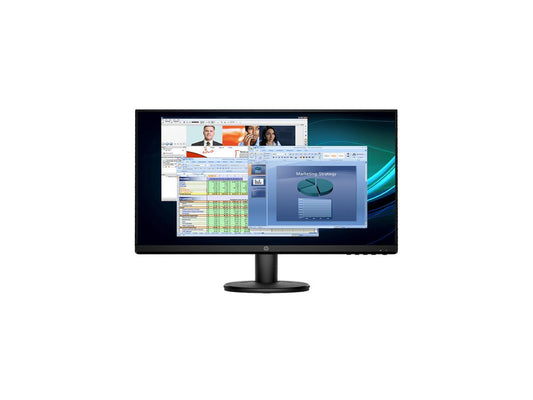 HP V24i 23.8" Full HD 1920 x 1080 5ms GTG 60 Hz D-Sub, HDMI IPS Monitor