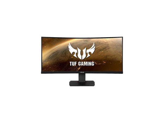 ASUS TUF Gaming VG35VQ Curved Gaming Monitor 35" WQHD (3440 x 1440), 100Hz, Extreme Low Motion Blur, Adaptive-Sync, 1ms (MPRT)