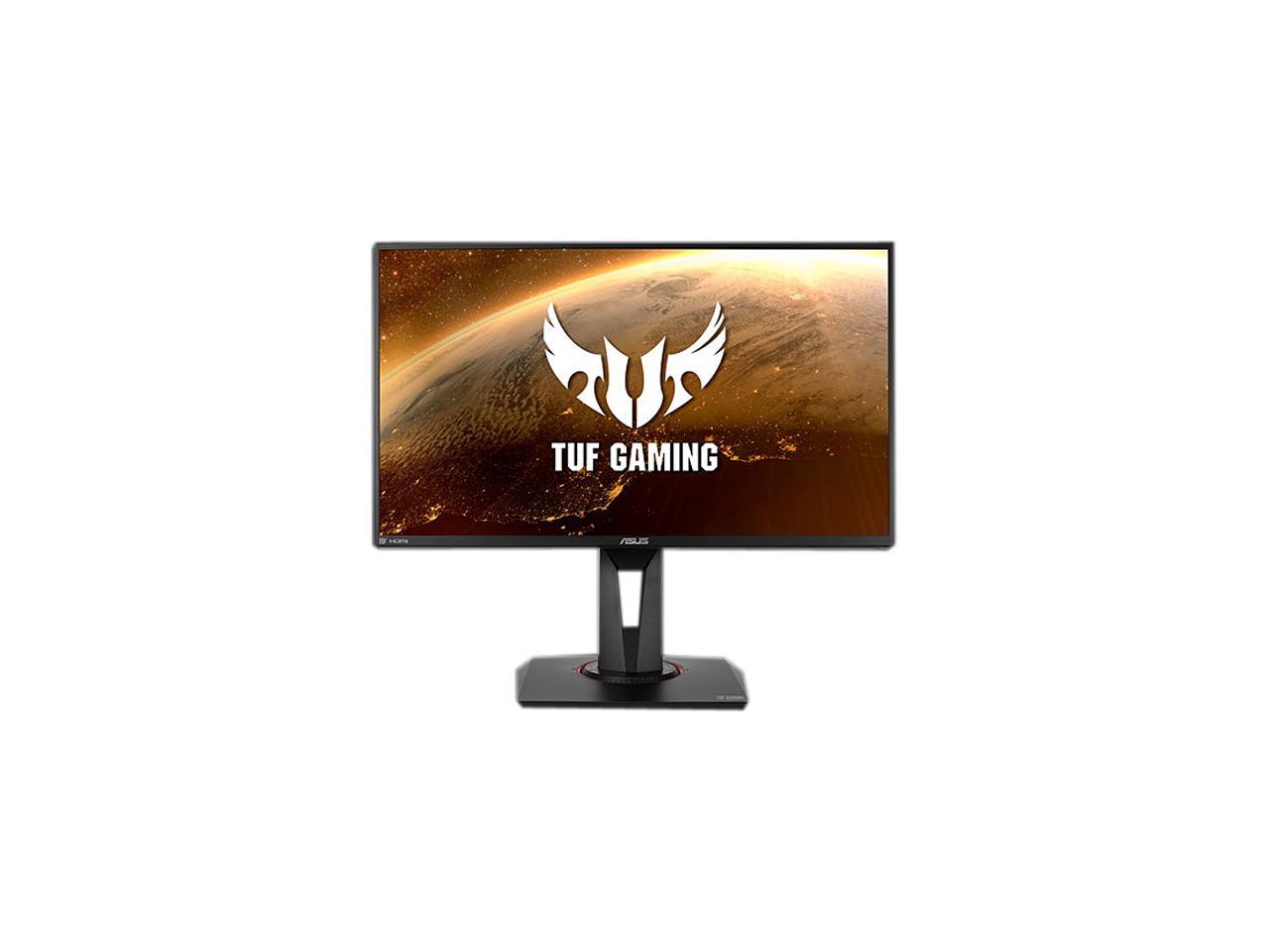 ASUS TUF GAMING VG259Q 25" (Actual size 24.5") Full HD 1920 x 1080 1ms (MPRT) 144Hz HDMI DisplayPort Built-in Speakers Extreme Low Motion Blur Adaptive-sync IPS Gaming Monitor