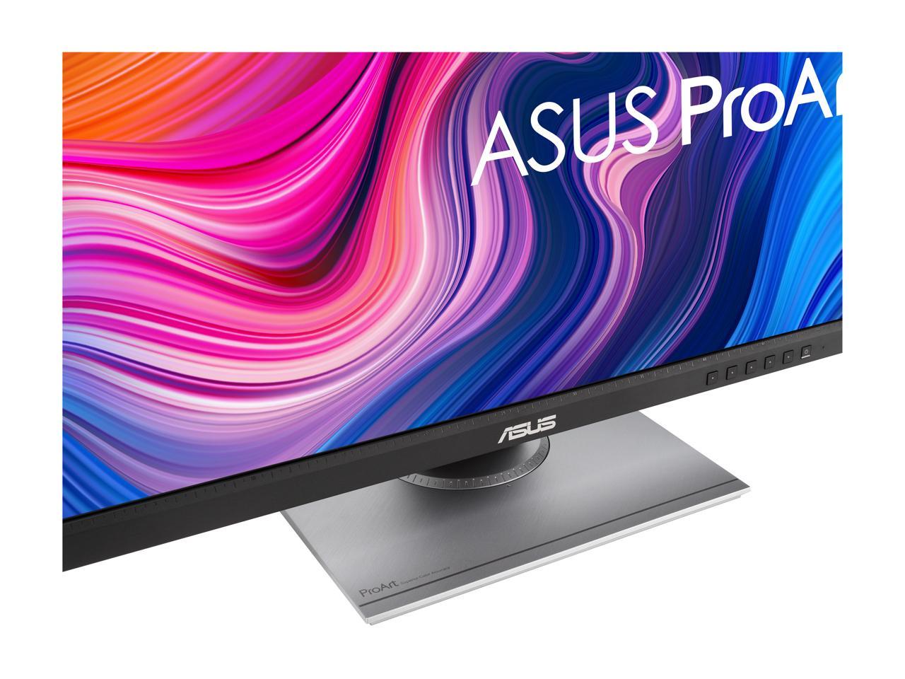 ASUS ProArt Display PA248QV 24.1" WUXGA 1920 x 1200 16:10 Professional Monitor, 100% sRGB/Rec.709 Delta E < 2, IPS, DisplayPort HDMI D-Sub, Calman Verified, Eye Care, Anti-glare, Tilt Pivot Swivel Height Adjustable