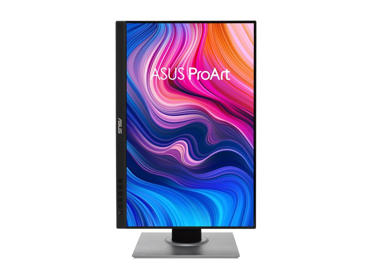 ASUS ProArt Display PA248QV 24.1" WUXGA 1920 x 1200 16:10 Professional Monitor, 100% sRGB/Rec.709 Delta E < 2, IPS, DisplayPort HDMI D-Sub, Calman Verified, Eye Care, Anti-glare, Tilt Pivot Swivel Height Adjustable