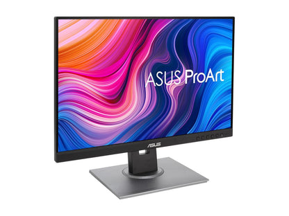 ASUS ProArt Display PA248QV 24.1" WUXGA 1920 x 1200 16:10 Professional Monitor, 100% sRGB/Rec.709 Delta E < 2, IPS, DisplayPort HDMI D-Sub, Calman Verified, Eye Care, Anti-glare, Tilt Pivot Swivel Height Adjustable