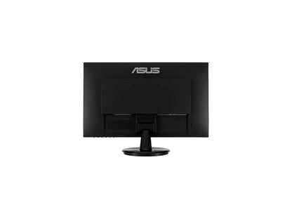 ASUS VA24DQ 23.8" Monitor, 1080P Full HD, 75Hz, IPS, Adaptive-Sync/FreeSync, Eye Care, HDMI DisplayPort VGA, Frameless, VESA Wall Mountable