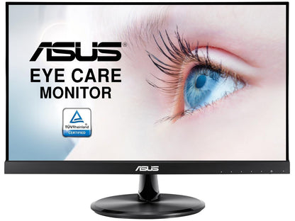 ASUS VP229Q 21.5" Monitor, 1080P Full HD, 75Hz, IPS, FreeSync/Adaptive-Sync, Eye Care, HDMI DisplayPort VGA, Frameless, VESA Wall Mountable