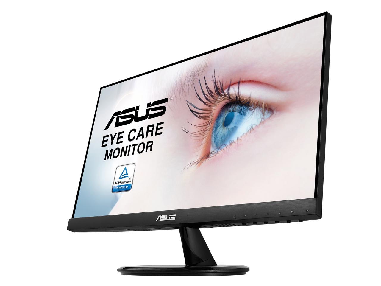 ASUS VP229Q 21.5" Monitor, 1080P Full HD, 75Hz, IPS, FreeSync/Adaptive-Sync, Eye Care, HDMI DisplayPort VGA, Frameless, VESA Wall Mountable