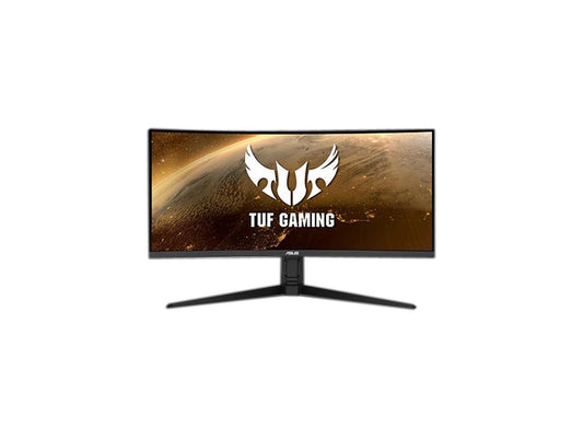 ASUS TUF Gaming VG34VQL1B 34" Curved HDR Monitor, WQHD (3440 x 1440), 165Hz, 1ms, Extreme Low Motion Blur, FreeSync Premium, Eye Care, 2 x DisplayPort 2 x HDMI USB, Height Adjustable, DisplayHDR 400