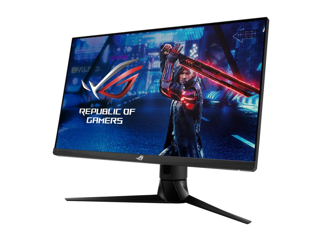 ASUS ROG Strix 27" 1440P HDR Gaming Monitor (XG27AQM) - QHD (2560 x 1440), Fast IPS, 270Hz, 0.5ms, Extreme Low Motion Blur Sync, G-SYNC Compatible, DisplayHDR 400, Eye Care, DisplayPort, HDMI, USB 3.0