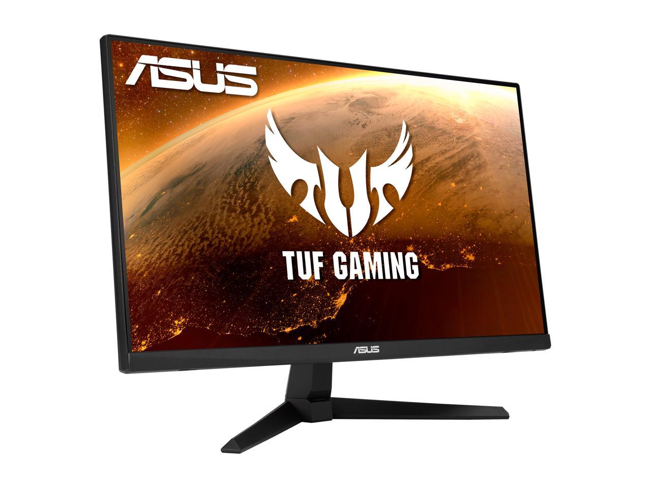 ASUS TUF Gaming 24" (23.8" Viewable) VG247Q1A Full HD 1080P 165Hz (Supports 144Hz), 1ms, Extreme Low Motion Blur, Adaptive-sync, FreeSync Premium, Shadow Boost, Speakers, Eye Care, HDMI, DisplayPort Gaming Monitor