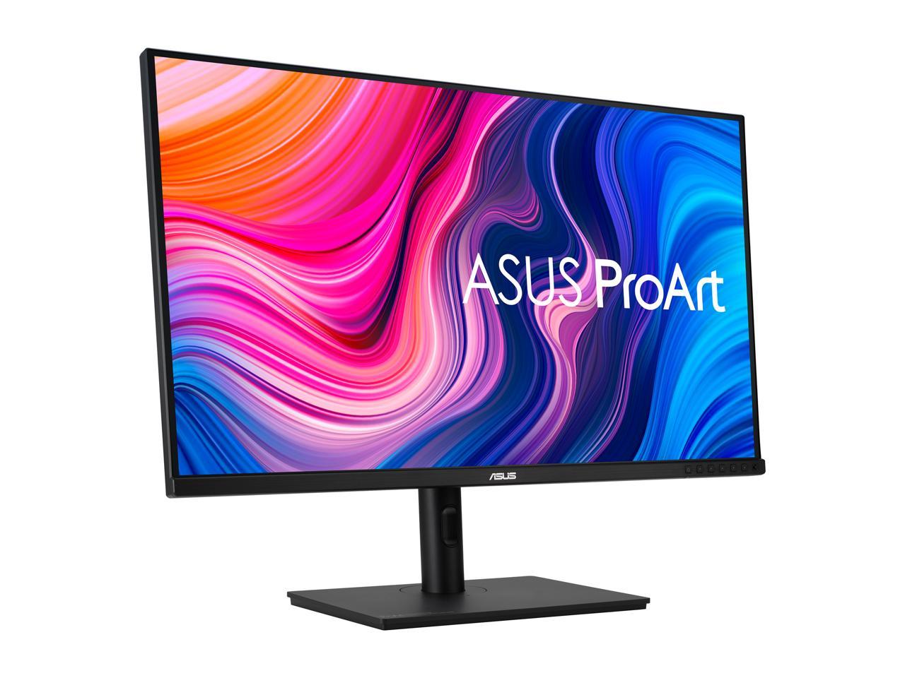 ASUS ProArt Display 32" 1440P Monitor (PA328CGV) - QHD (2560 x 1440), IPS, 165Hz, 95% DCI-P3, 100% sRGB/Rec.709, Delta E < 2, Calman Verified, USB-C Power Delivery, DisplayPort, HDMI, USB 3.1 Hub, C-clamp