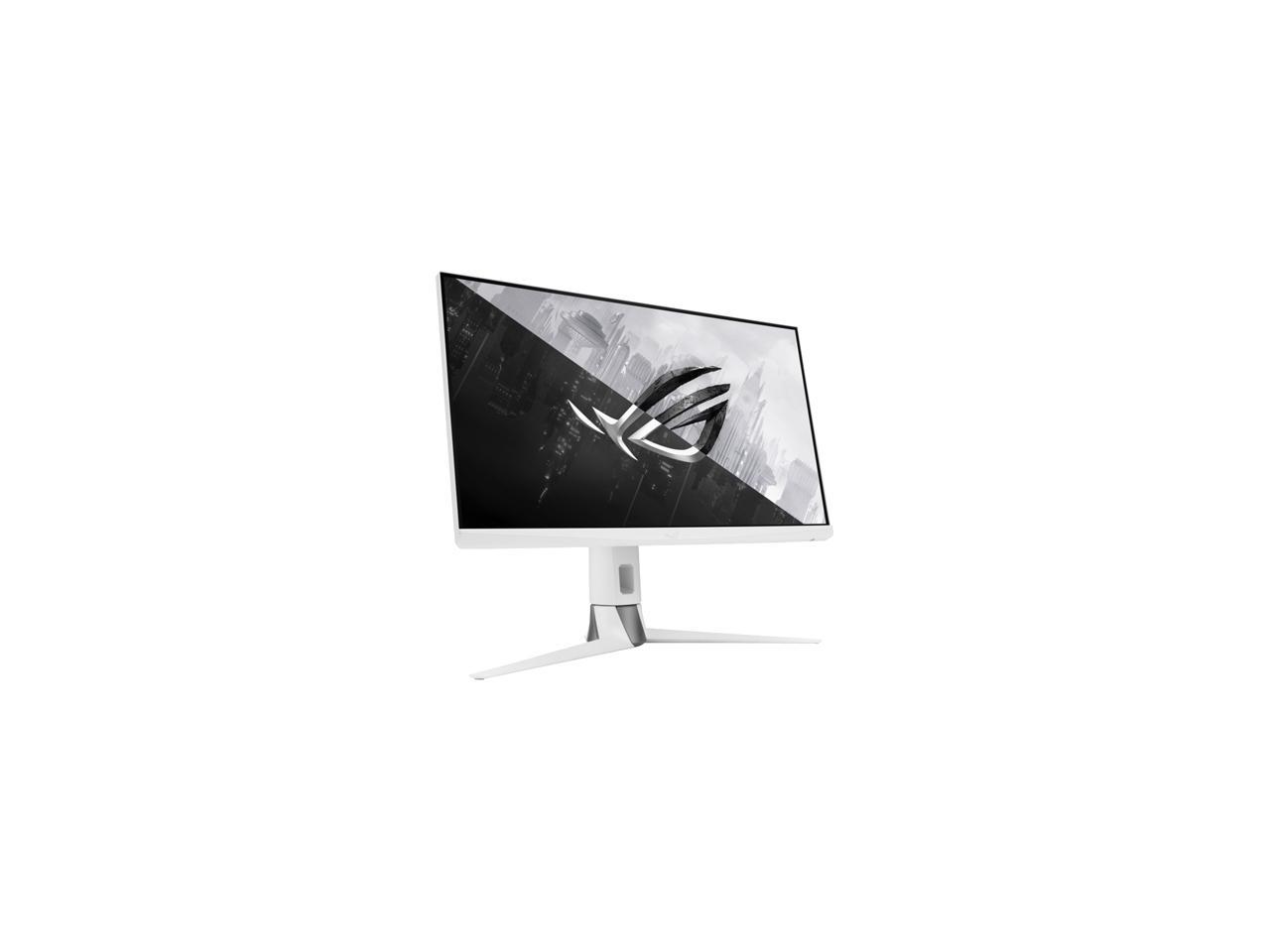 ASUS ROG Strix XG27AQ-W 27" 1440P HDR Gaming Monitor - White, QHD (2560 x 1440), Fast IPS, 170Hz, 1ms, Extreme Low Motion Blur Sync, G-SYNC Compatible, Eye Care, HDMI, DisplayPort, USB, DisplayHDR400