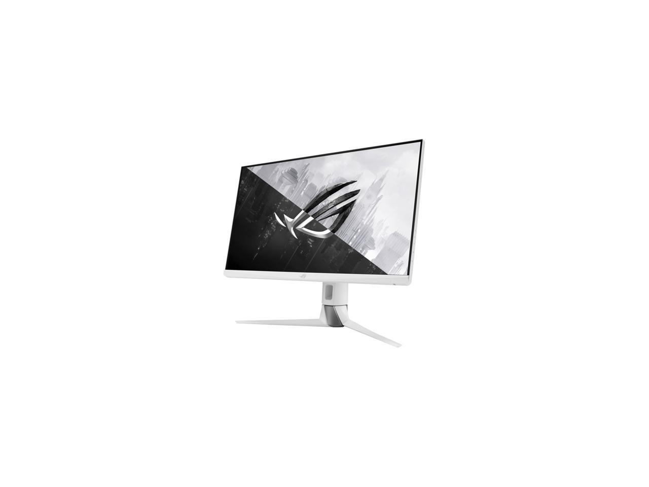 ASUS ROG Strix XG27AQ-W 27" 1440P HDR Gaming Monitor - White, QHD (2560 x 1440), Fast IPS, 170Hz, 1ms, Extreme Low Motion Blur Sync, G-SYNC Compatible, Eye Care, HDMI, DisplayPort, USB, DisplayHDR400