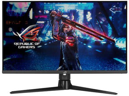 ASUS ROG Strix 32" HDMI 2.1 DSC Gaming Monitor (XG32UQ) - 4K UHD (3840 x 2160), Fast IPS, 160Hz, 1ms, G-SYNC Compatible, FreeSync Premium Pro, DisplayPort, USB, HDMI, DisplayHDR600, Variable Overdrive