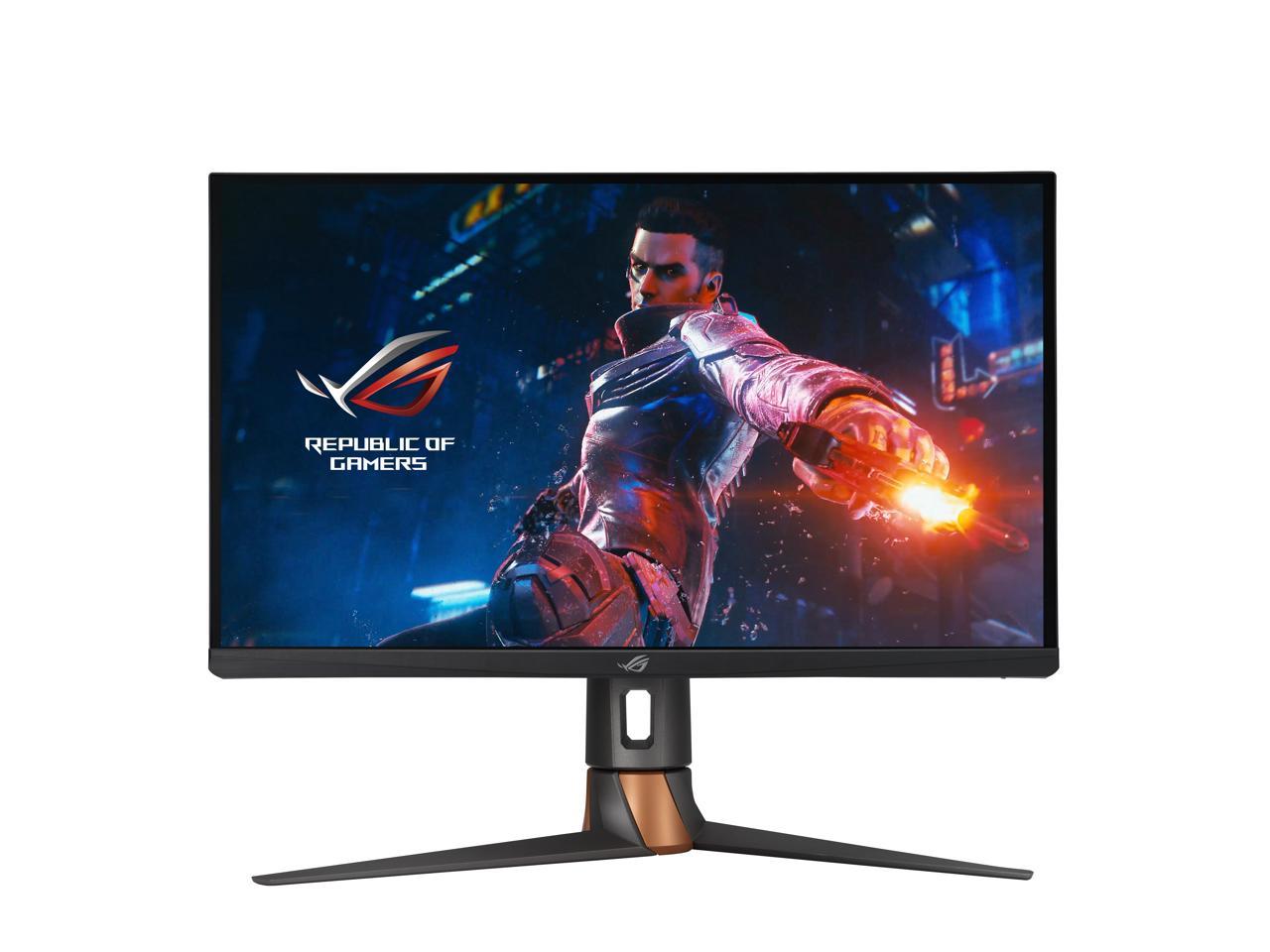 ASUS PG27AQN 27" WQHD 1440P IPS 360Hz ROG Swift HDR 1ms, G-SYNC, NVIDIA Reflex Latency Analyzer, Height Adjustable, DisplayPort, USB Gaming Monitor