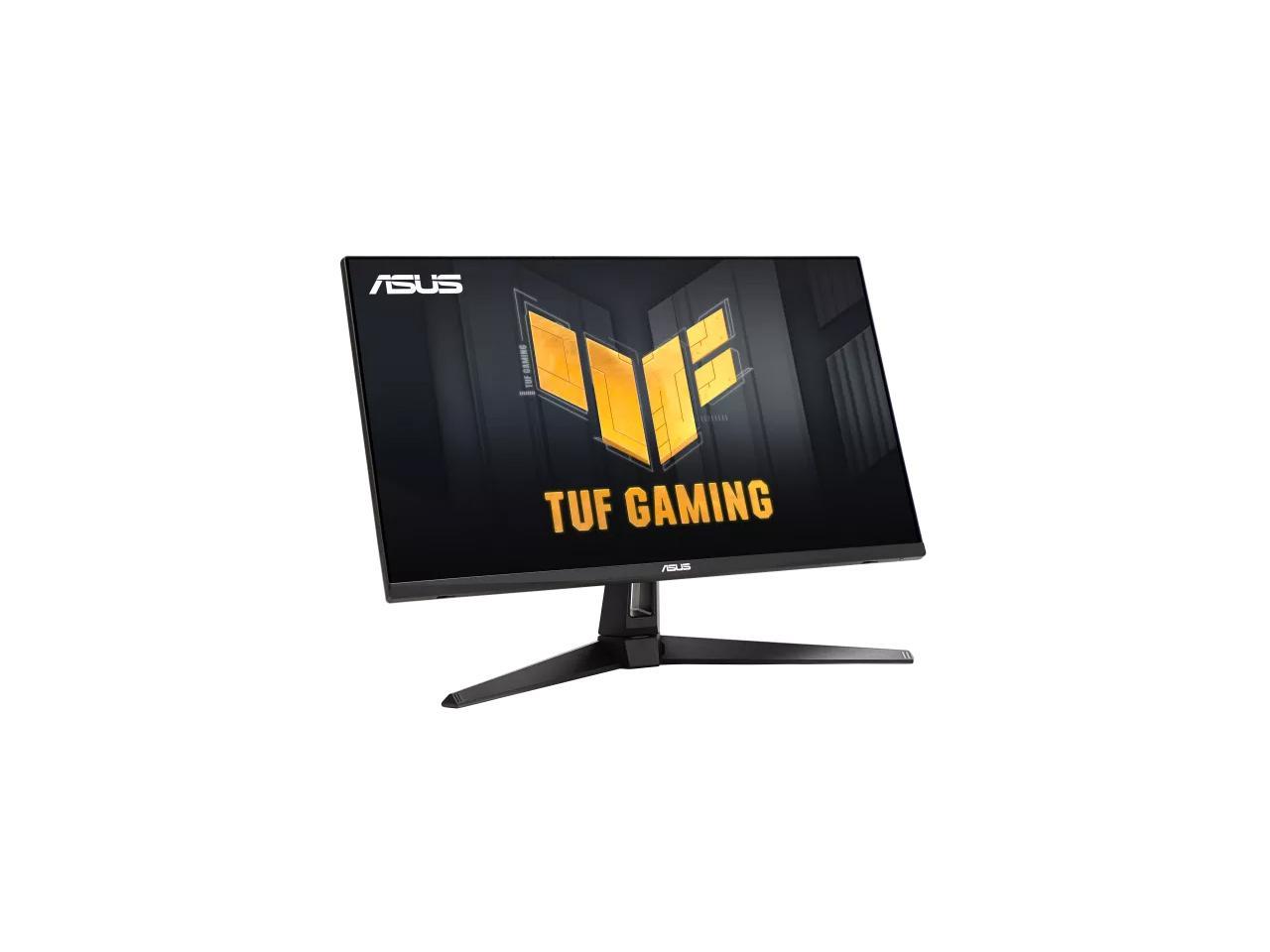 ASUS 27" 170Hz WQHD Gaming Monitor 1ms Freesync Premium™– Overclock to Extreme Low Motion Blur™, Shadow Boost, HDR, DisplayWidget Lite TUF Gaming VG27AQA1A (above 144Hz)