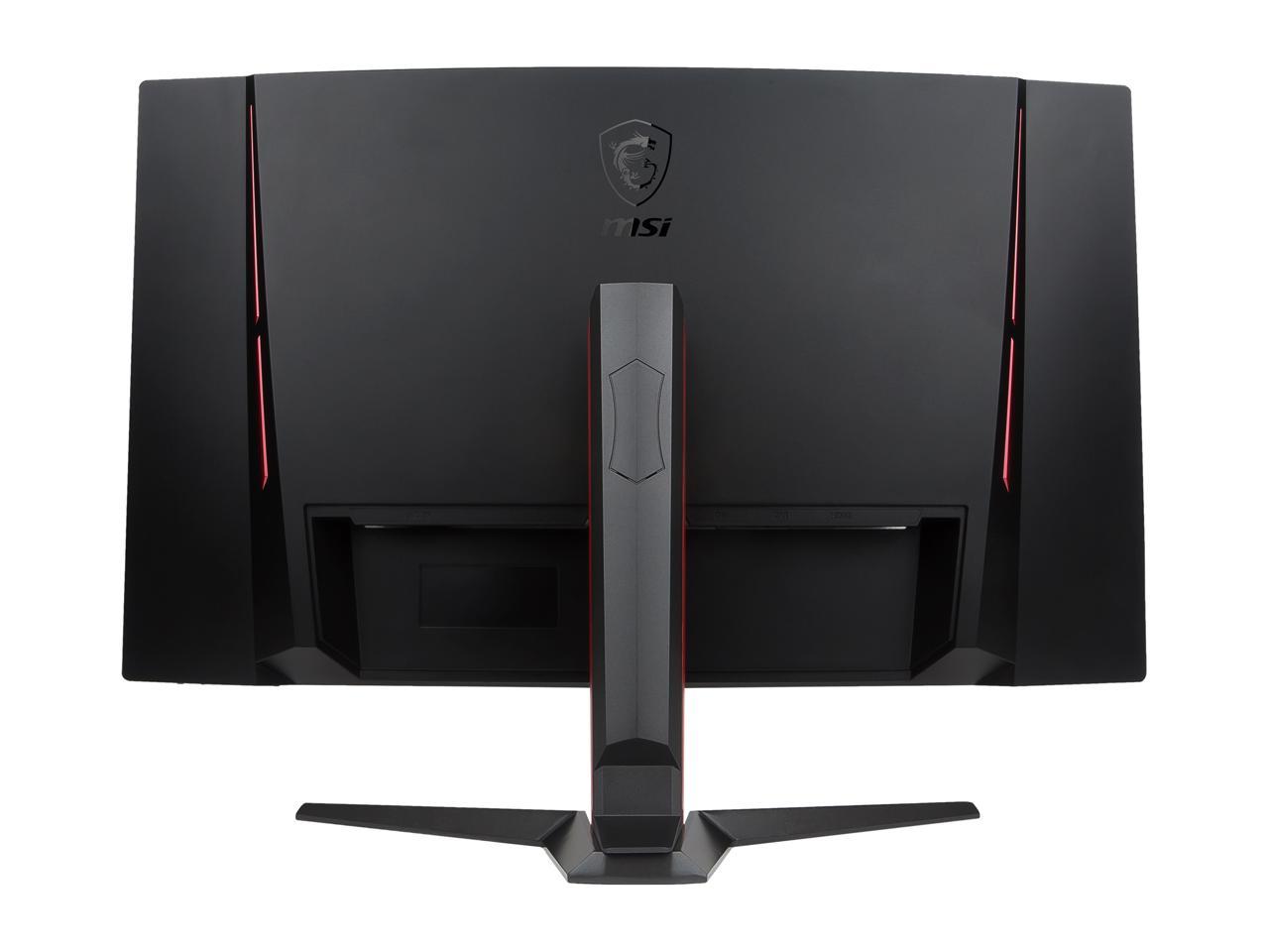 MSI Optix G27C2 27" 1920 x 1080 1ms (MPRT) 144Hz DVI HDMI DisplayPort AMD FreeSync Widescreen Anti-Glare LED Backlight Curved Gaming Monitor