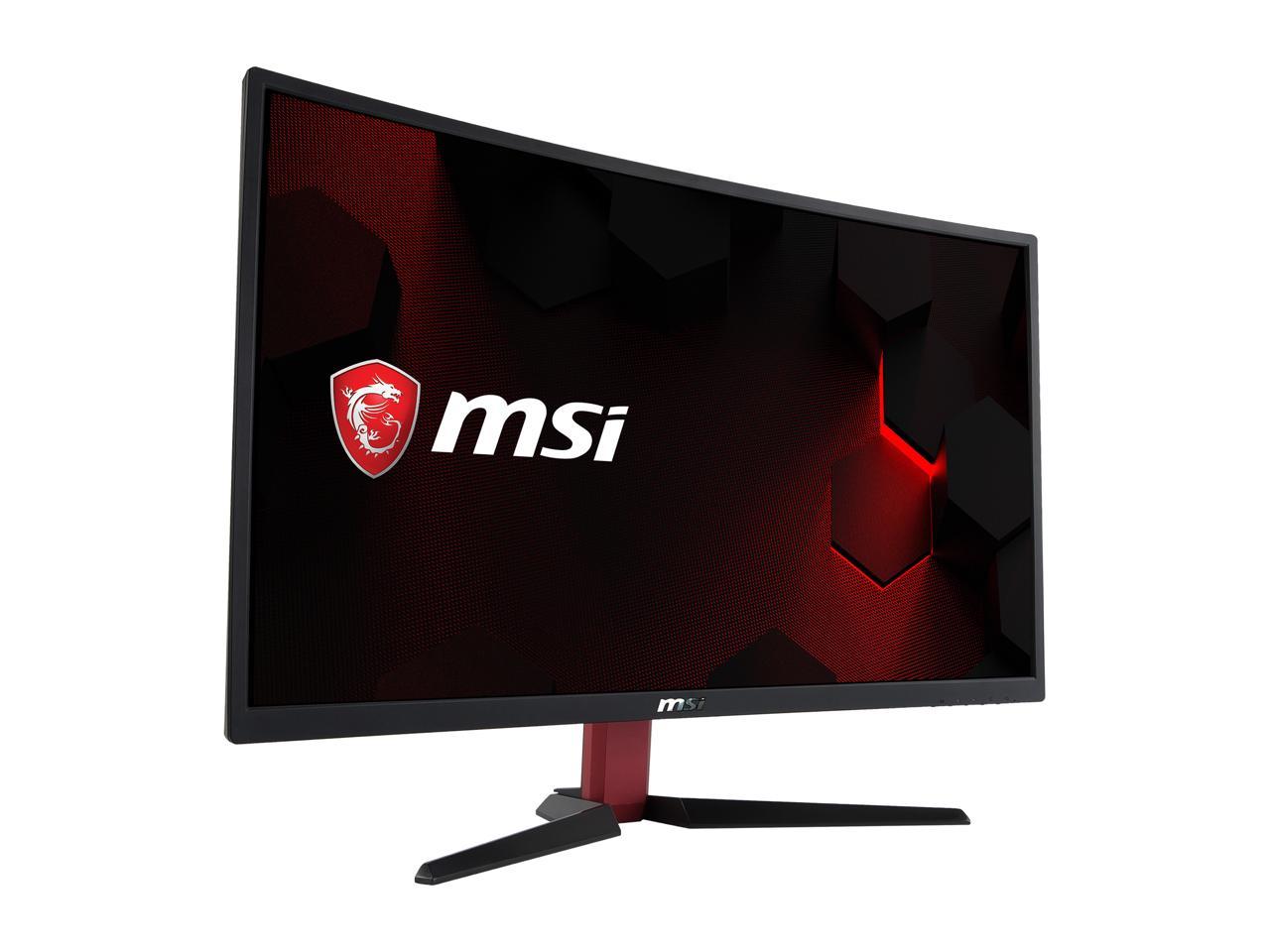 MSI Optix G27C2 27" 1920 x 1080 1ms (MPRT) 144Hz DVI HDMI DisplayPort AMD FreeSync Widescreen Anti-Glare LED Backlight Curved Gaming Monitor