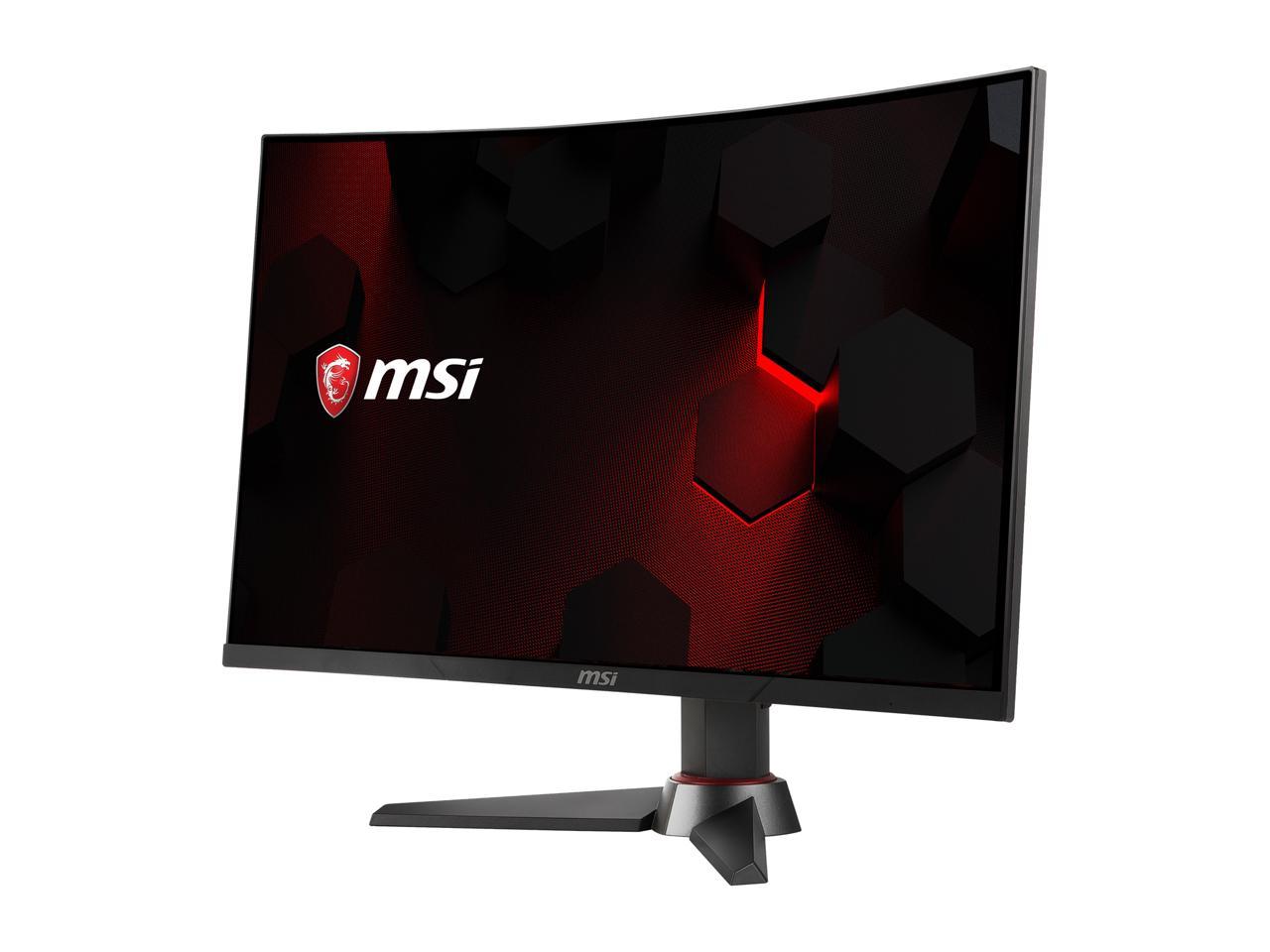 MSI Optix MAG27C 27" Full HD 1920 x 1080 144 Hz DVI, HDMI, DisplayPort AMD FreeSync Curved Gaming Monitor