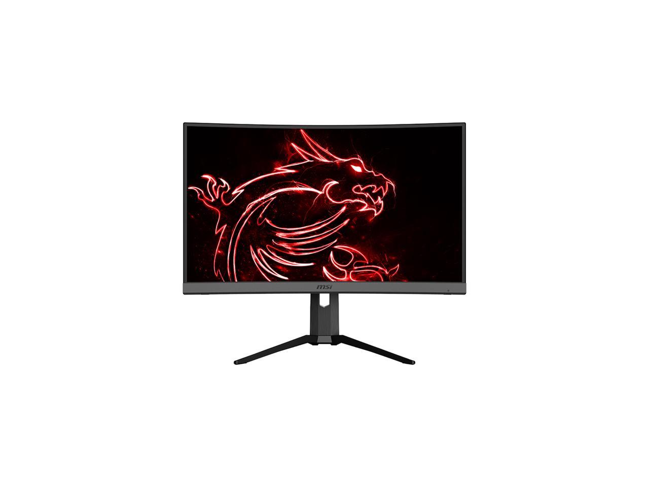 MSI OPTIX MAG272CR 27" Full HD 1920 x 1080 1 ms 165 Hz HDMI, DisplayPort, USB-C AMD FreeSync Curved Gaming Monitor