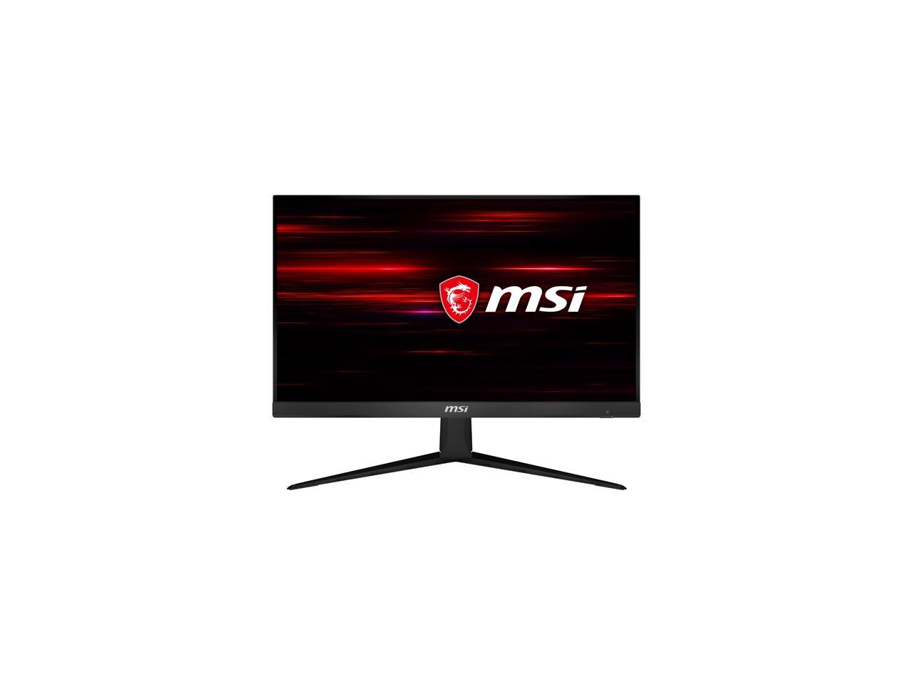 MSI Optix G241 24" (Actual size 23.8") Full HD 1920 x 1080 1ms (MPRT) 144Hz 2 x HDMI, DisplayPort AMD FreeSync Anti-Glare Frameless Design Backlit LED IPS Gaming Monitor