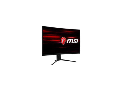 MSI Optix MAG322CR 32" (Actual size 31.5") Full HD 1920 x 1080 1ms (MPRT) 180Hz 2 x HDMI, DisplayPort, USB Type-C, USB Hub AMD FreeSync Frameless Anti-Glare LED Backlit Curved Gaming Monitor